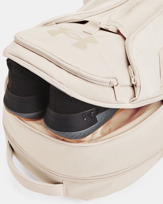 UA Hustle Pro Backpack, White, pdpMainDesktop image number 4